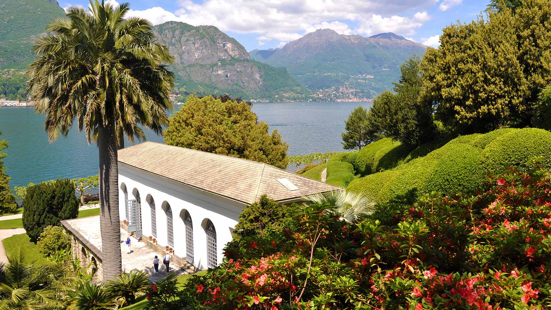 Villa Melzi and Lake Como, Bellagio, Italy