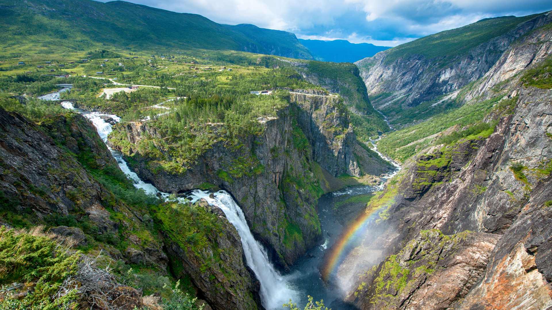 Voringsfossen waterfall, Norway