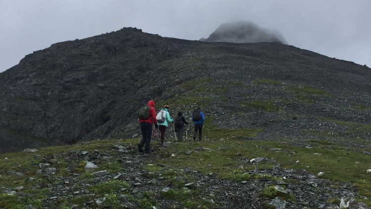 Summiting Red Mountain