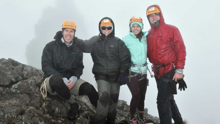 Ray Korsch family on Red Mountain