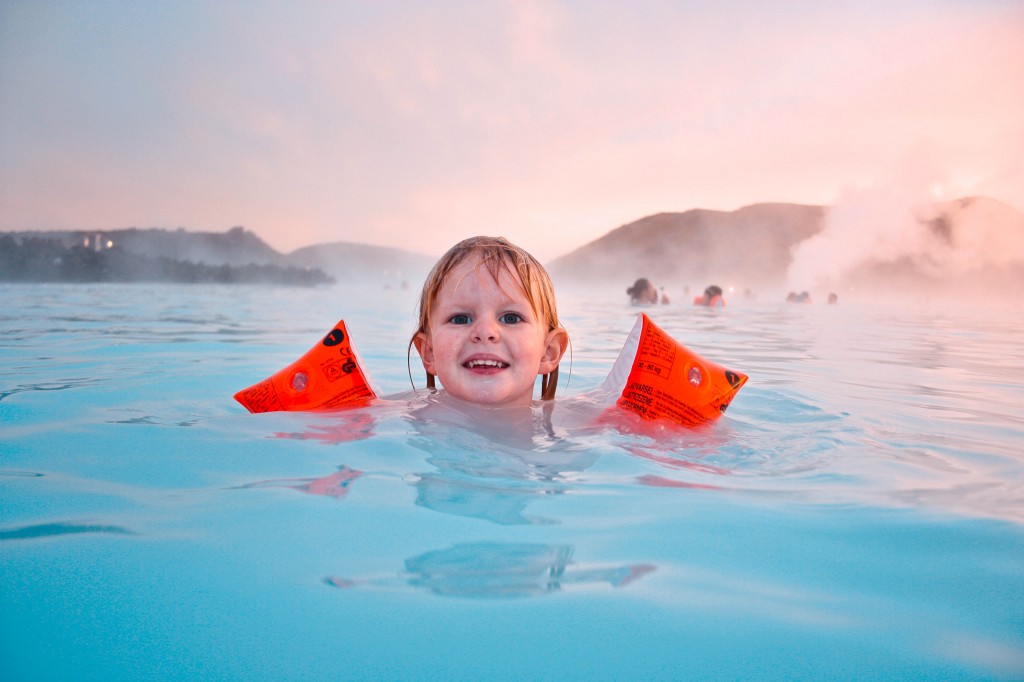 Blue Lagoon - family fun in winter