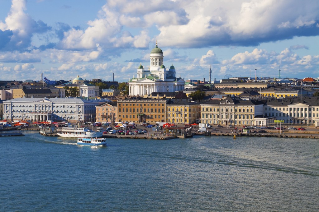 Panorama of Helsinki, Finland