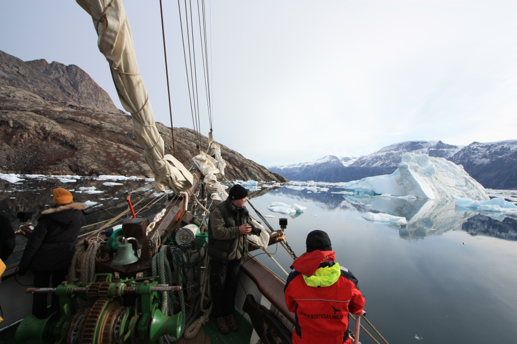 sailing in the fjord system