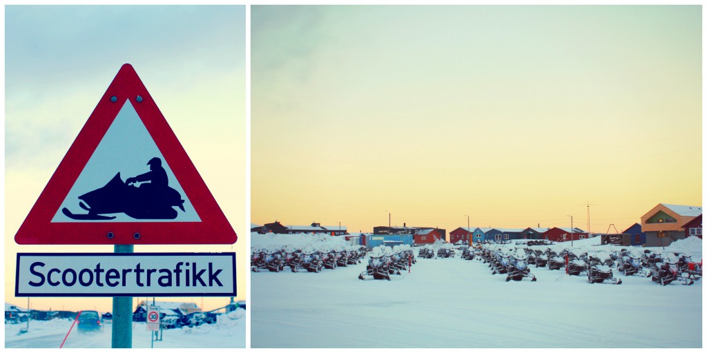 Lonyearbyen Svalbard Scooters