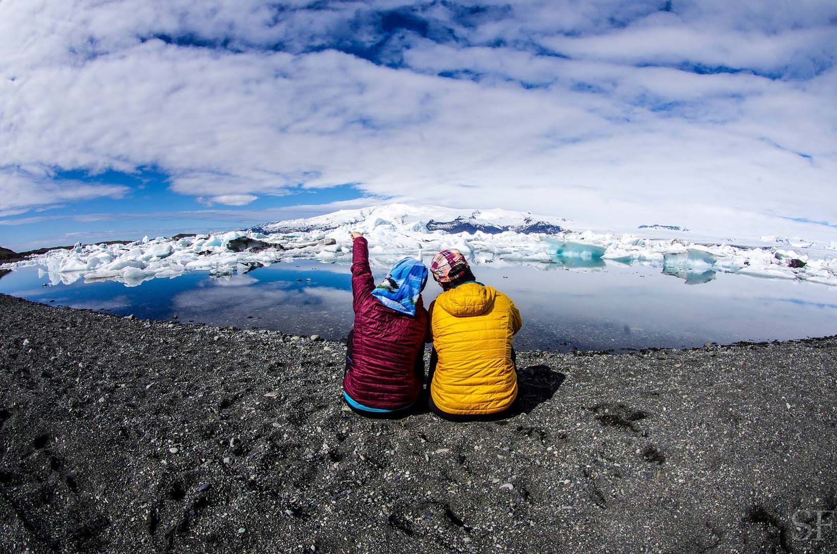 2015 06 susanne frei jokulsarlon with sister sandra iceland complete may 2015