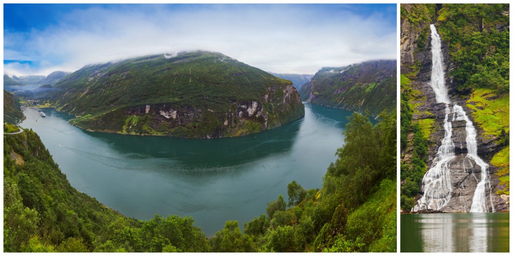 Geirenger Fjord Collage (Large)