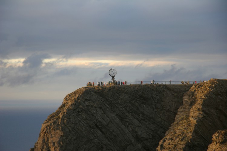 Incredible North Cape is the second northernmost point in Europe.