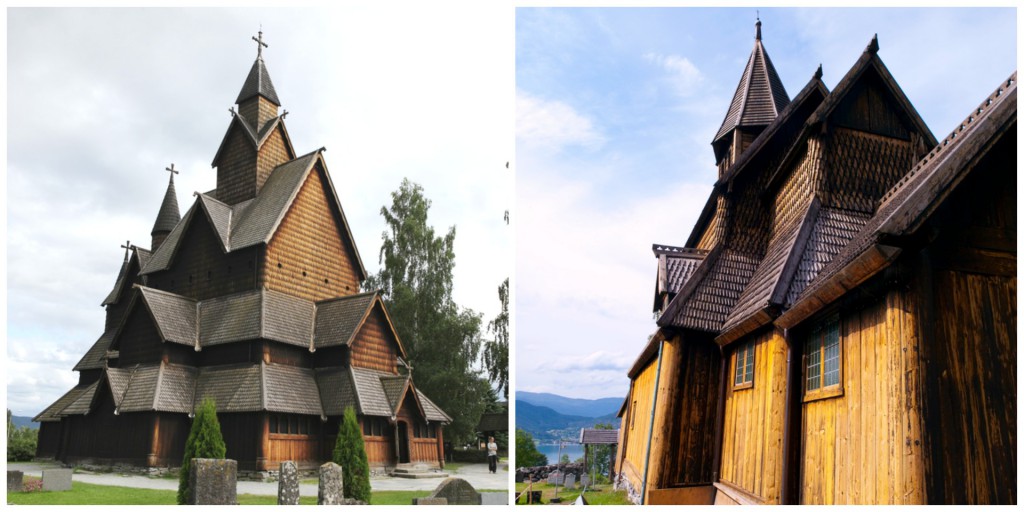 Stave Church Collage (Large)