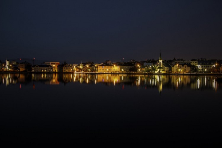 view from Tjarnargata