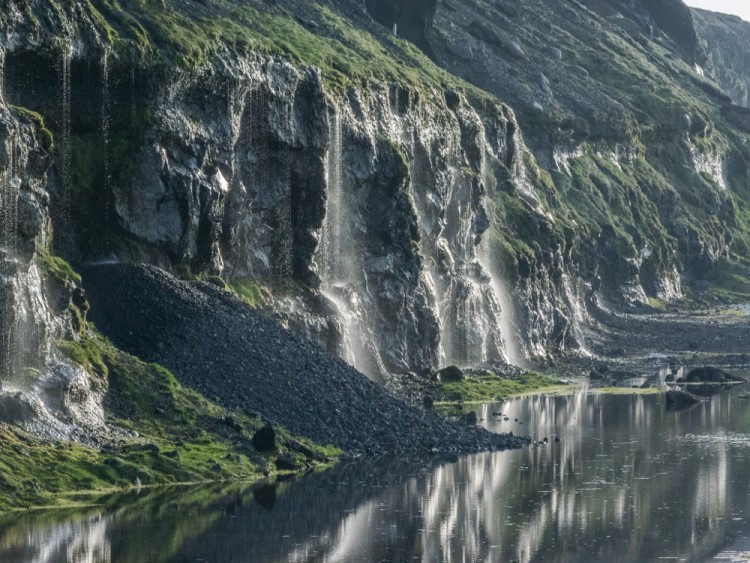 lava cliffs west fjords