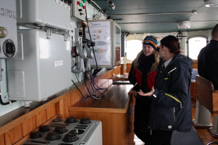 On board the Sampo