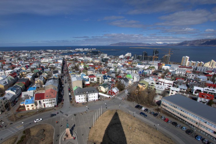 View from Hallgrímskirkja (©Bob Trinnes)