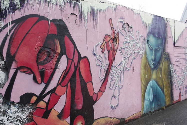 Reykjavík is a creative city, and the artistic talents of the residents are displayed in murals and graffiti throughout the city... still, respect the country you're visiting and leave the decorating to the locals.