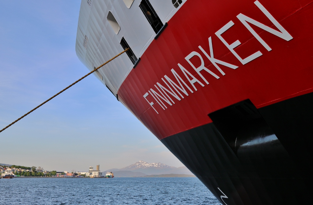 Finnmarken ship at Molde