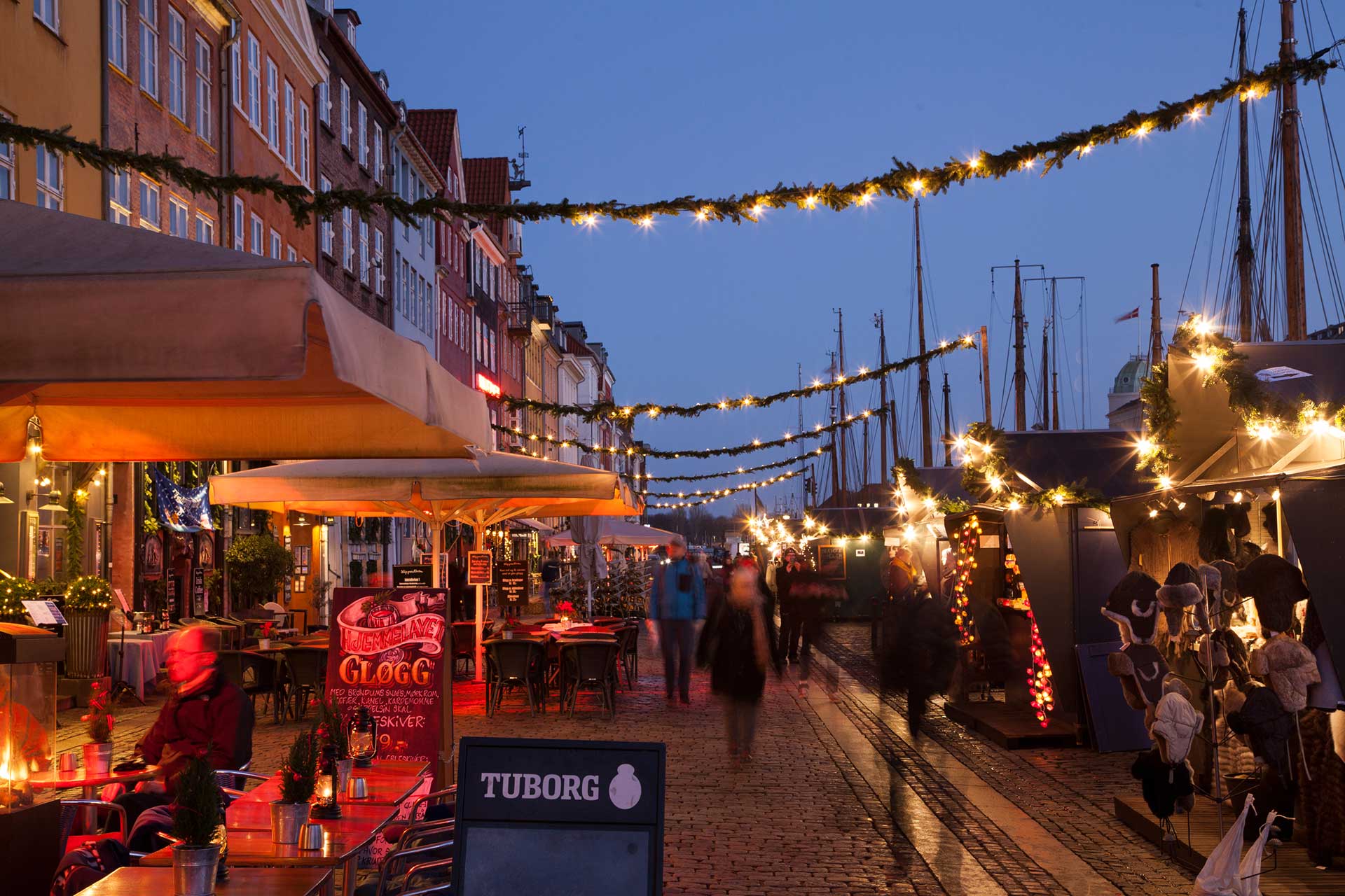 Nyhavn at Christmastime