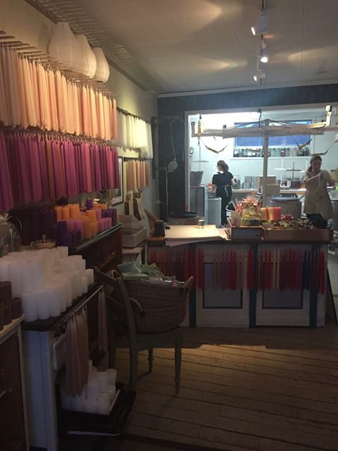 Candlemaking in Henningsvær, Norway