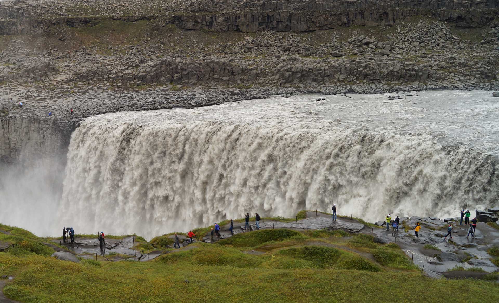 Dettifoss is Europe's most powerful waterfall