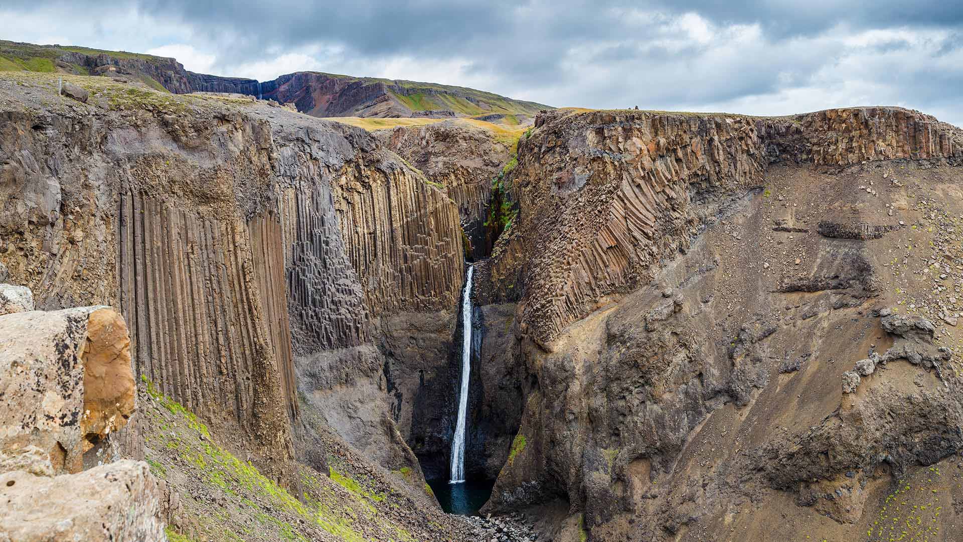 Hengifoss waterfall, Iceland