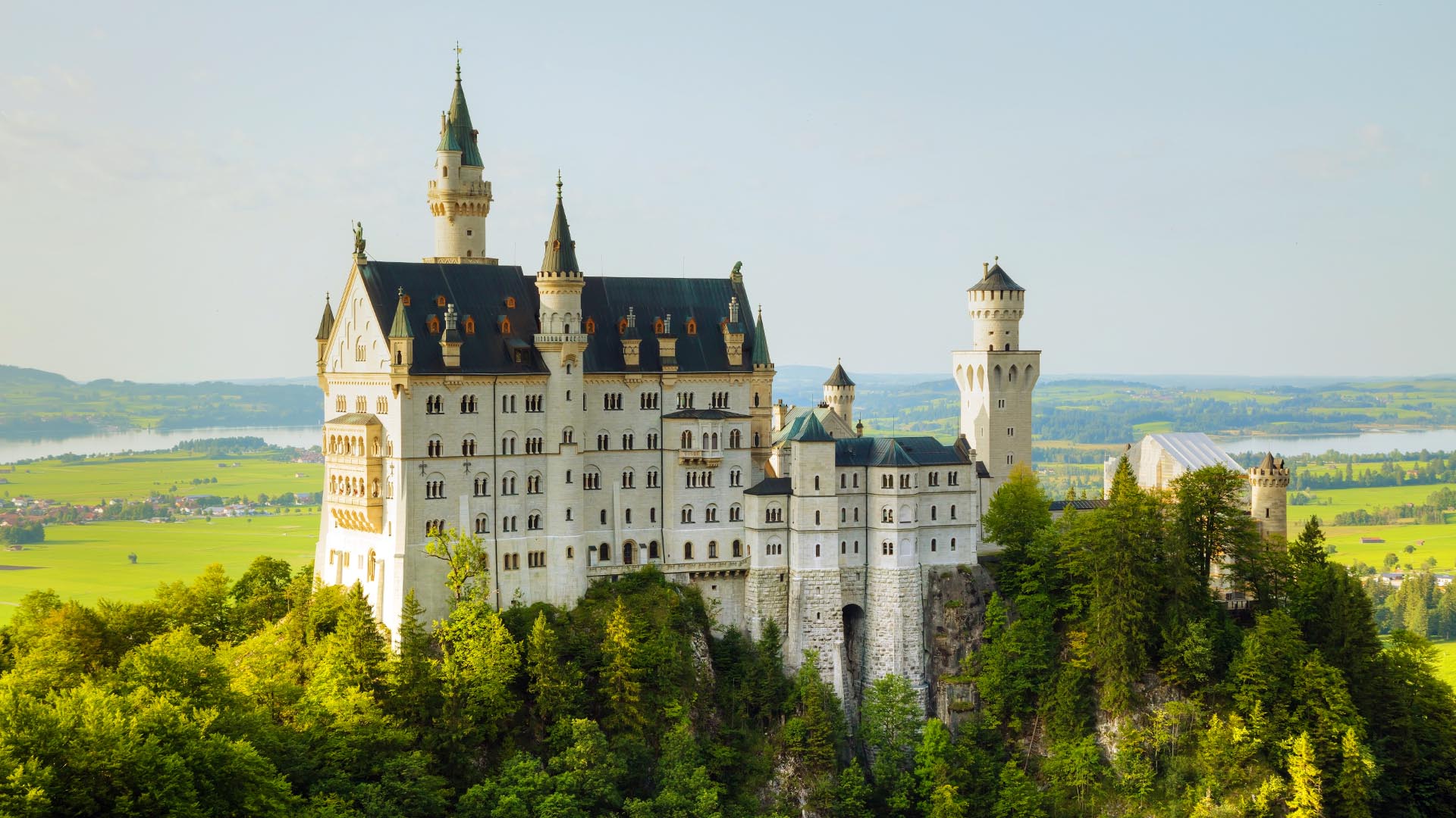 Neuschwanstein, the Disney castle inspiration