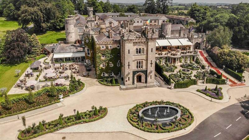 Cabra Castle aerial view © Cabra Castle