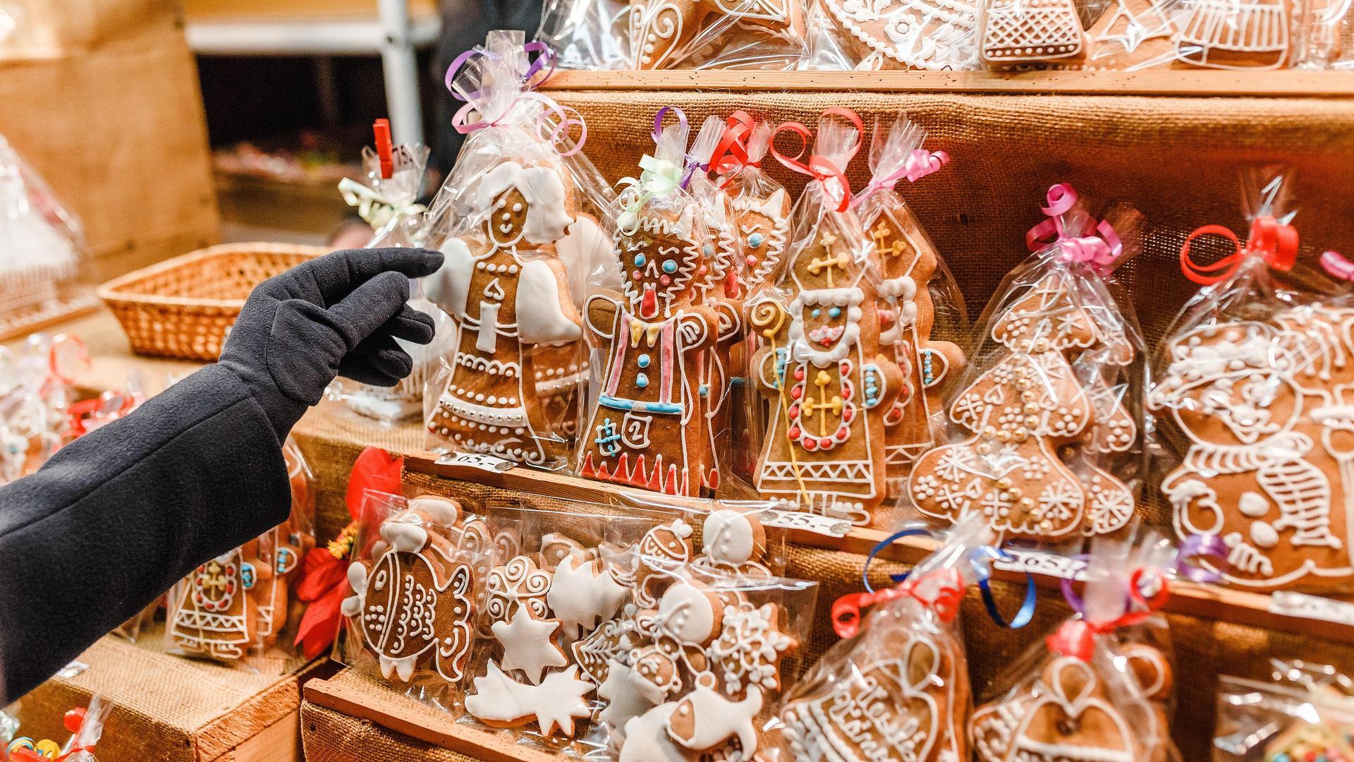 Gingerbread Stand in Prague