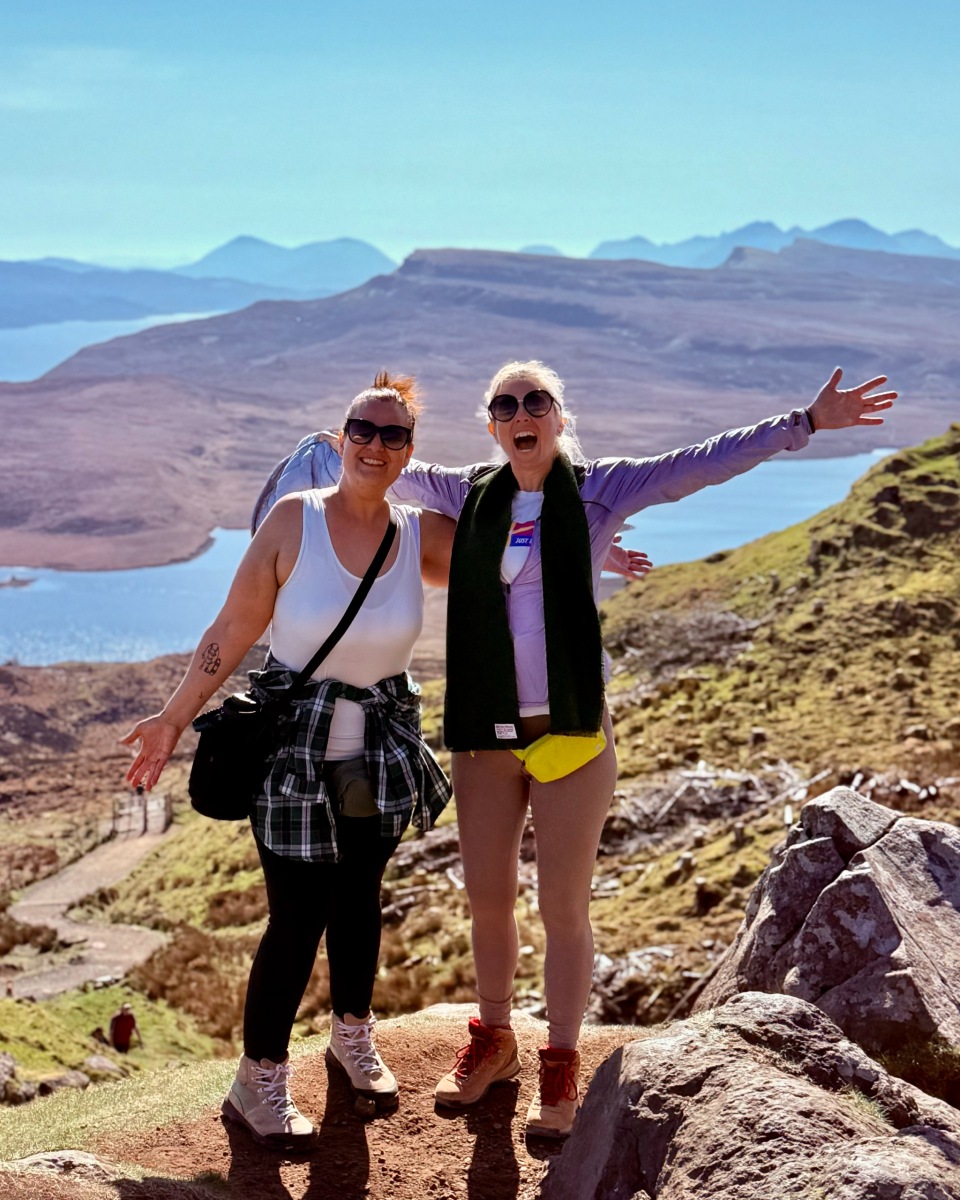Customer UGC Stephanie in Scottish Highlands