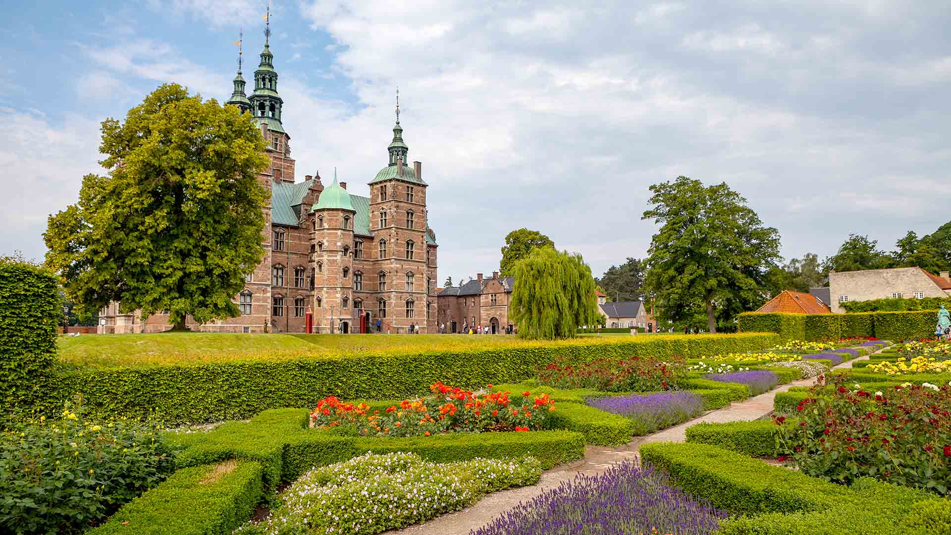 Kings Garden in Copenhagen, Denmark