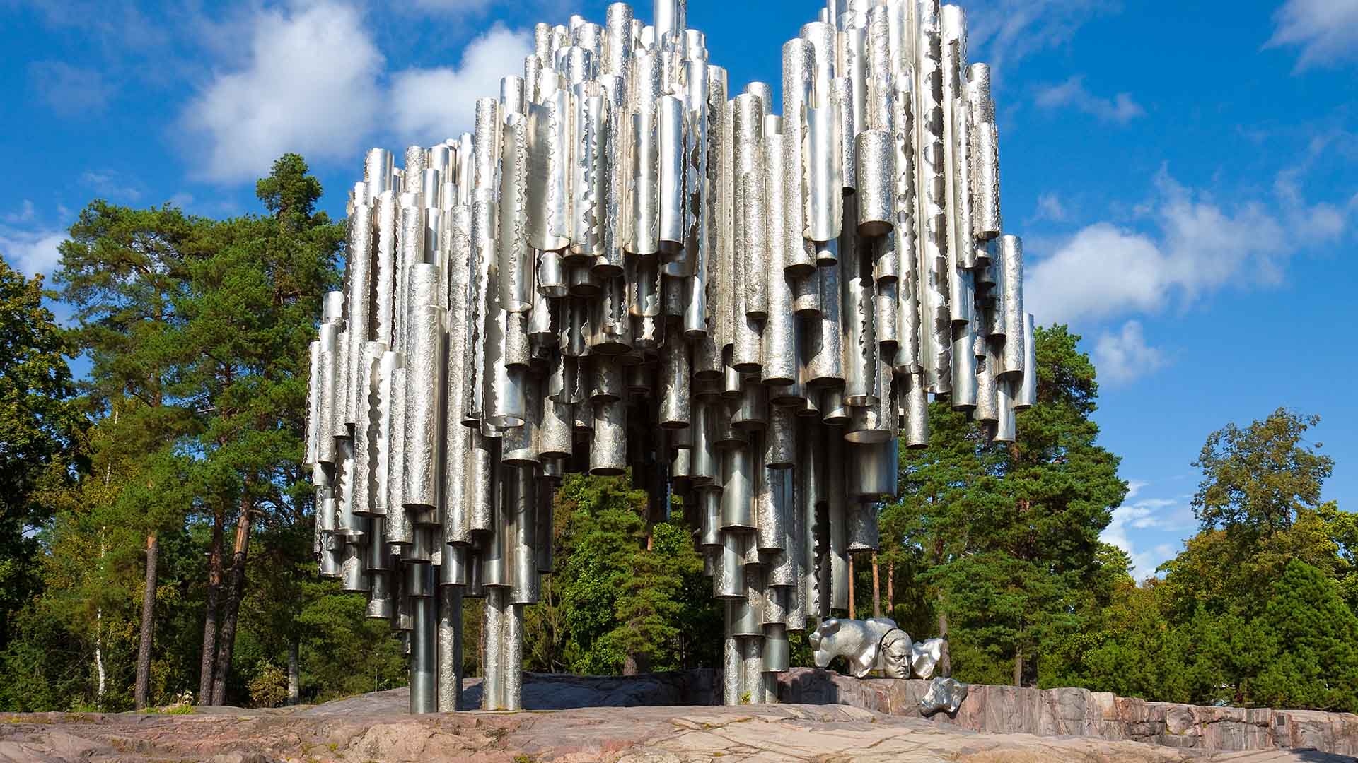 Sibelius Monument in Finland