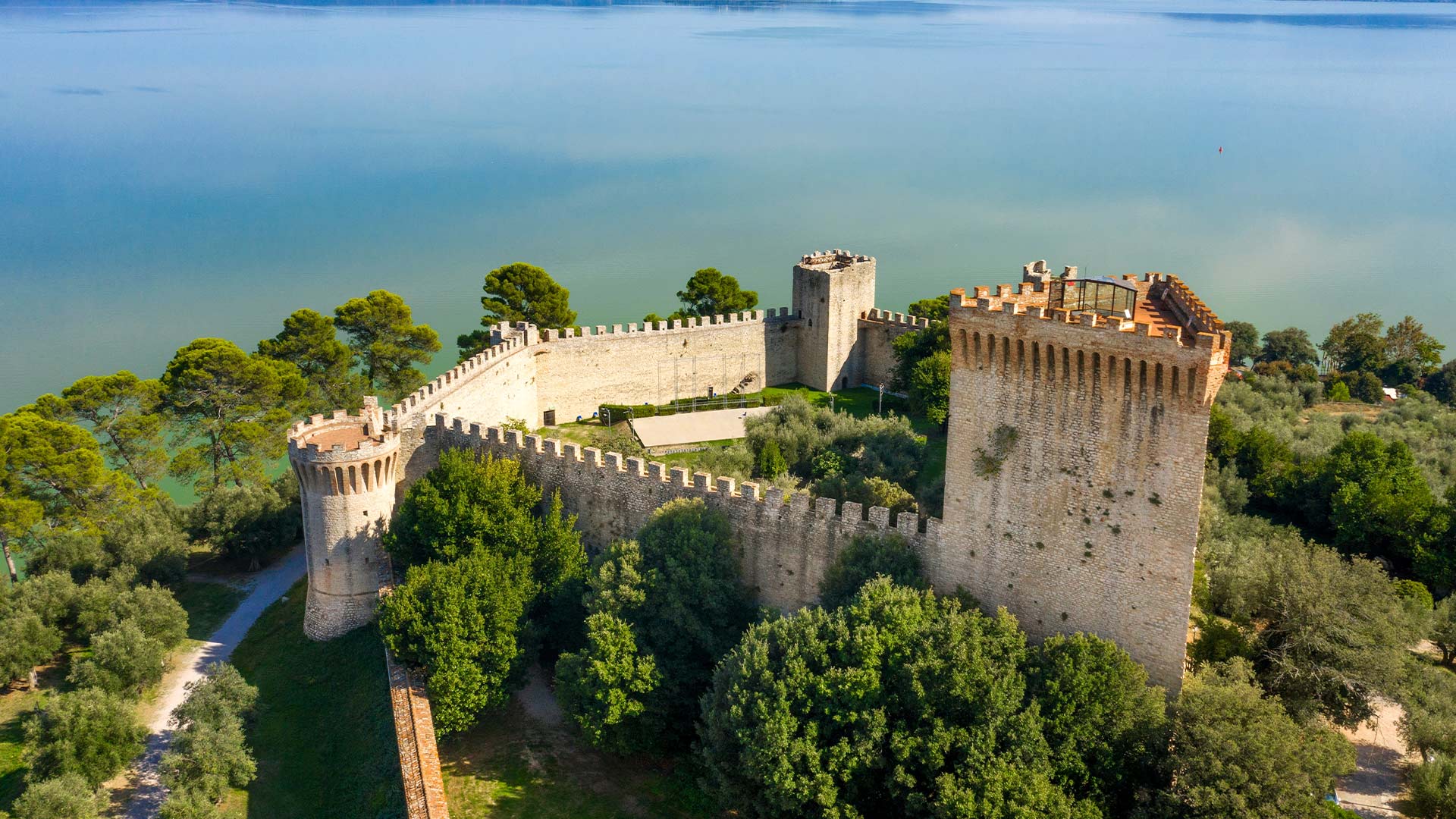 A fortress in Umbria, Italy