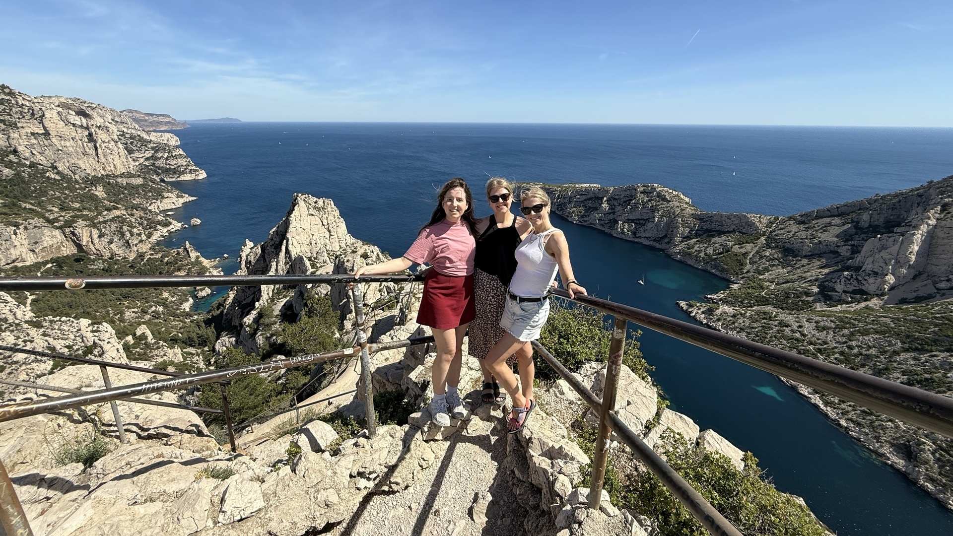 Izzy and friends exploring the French Riviera