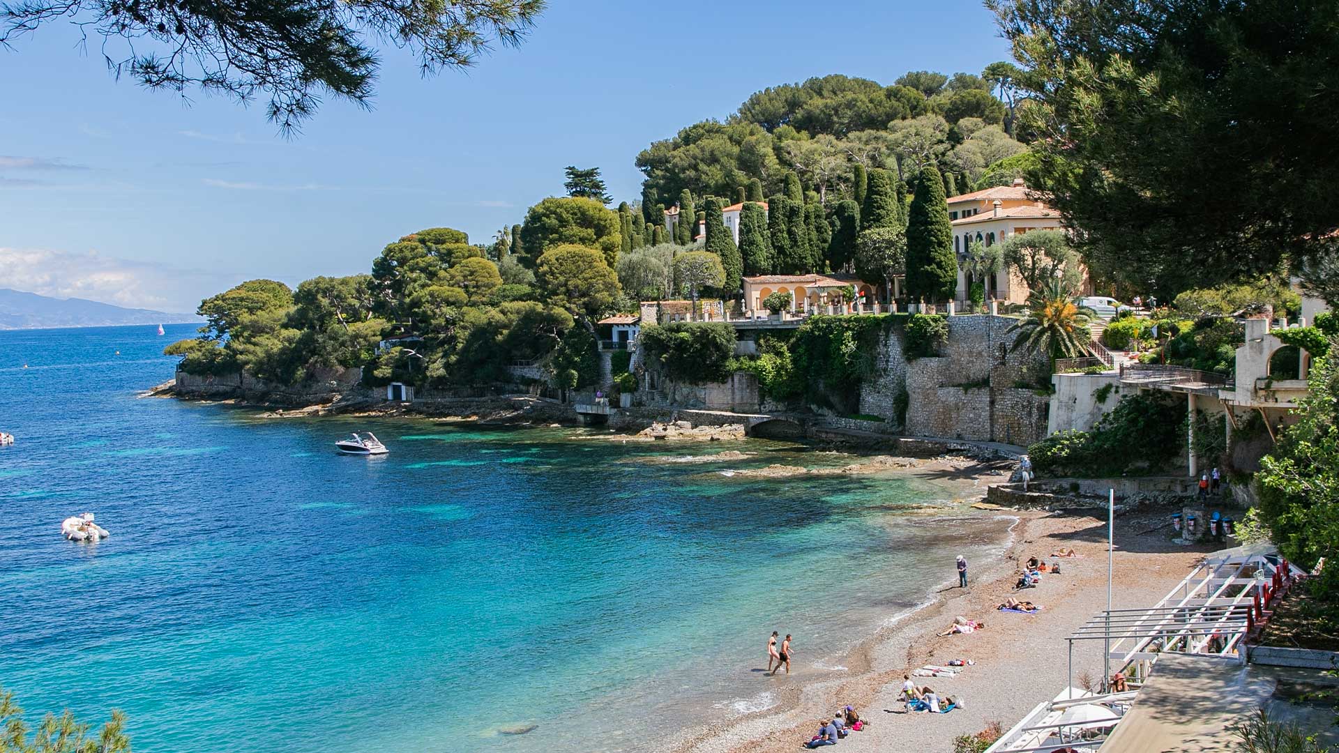 Paloma Plage on St-Jean-Cap-Ferrat, French Riviera