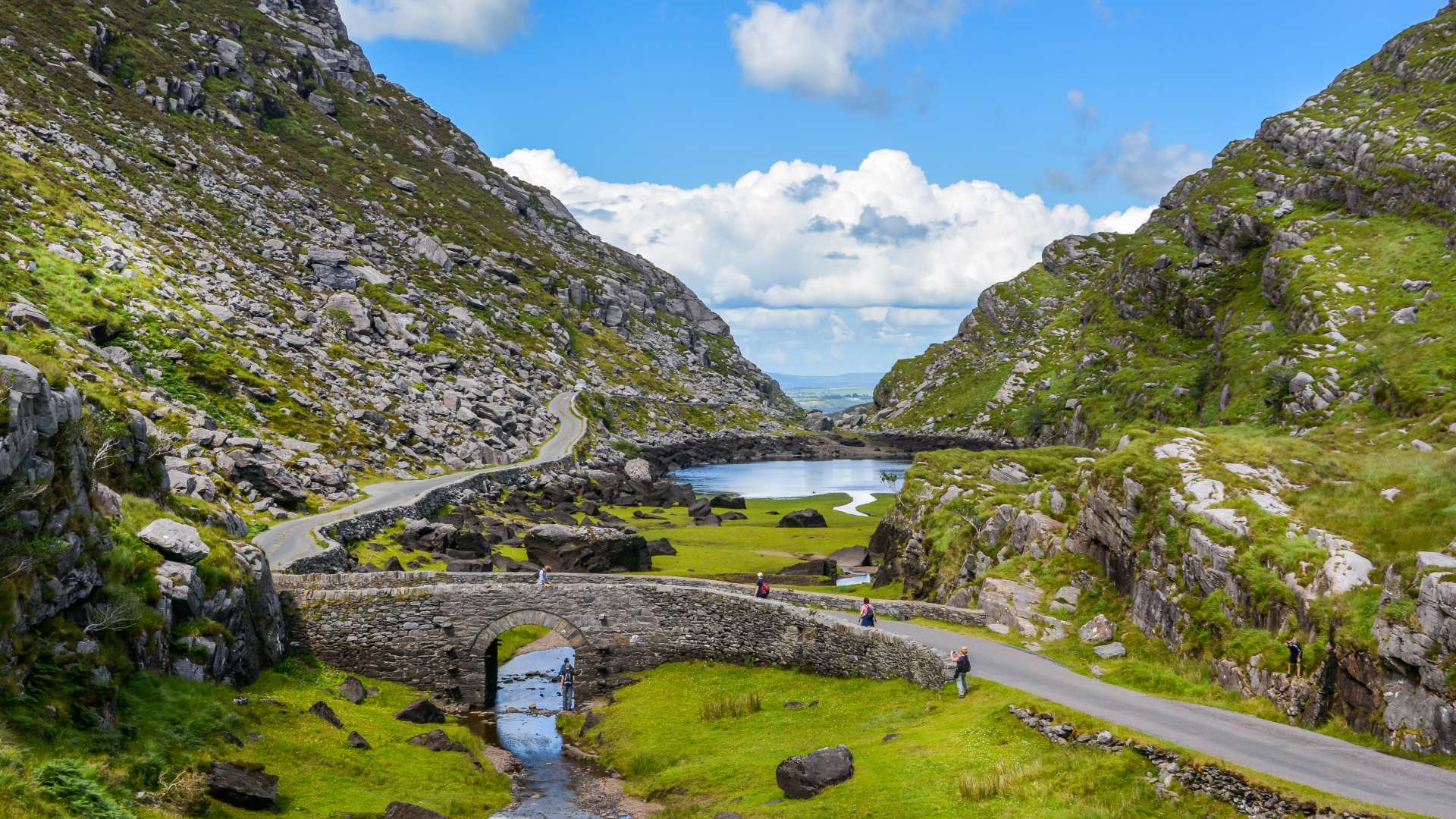 Gap of Dunloe in Killarney National Park, County Kerry