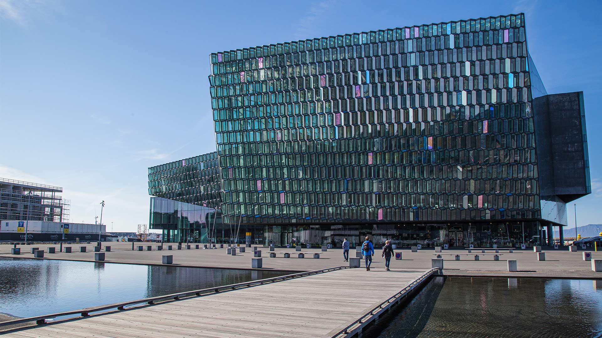 Harpa Concert Hall in Reykjavik, Iceland