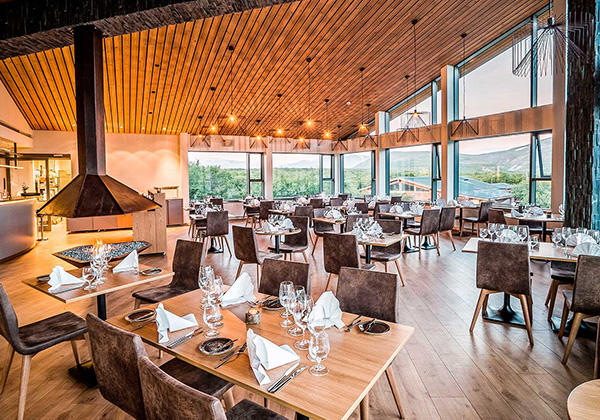 Hotel Husafell restaurant Iceland
