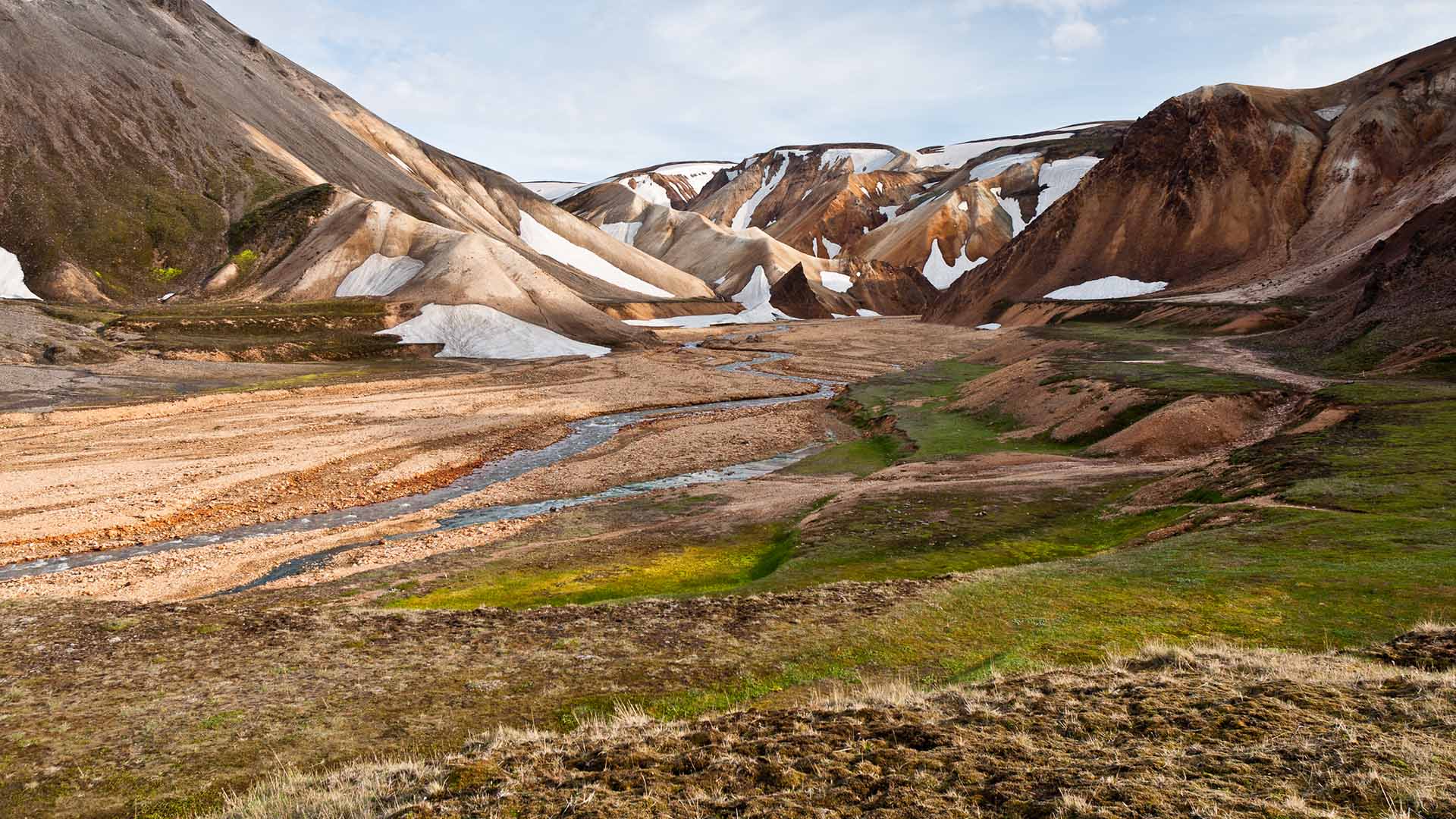 Berge von Landmannalaugar