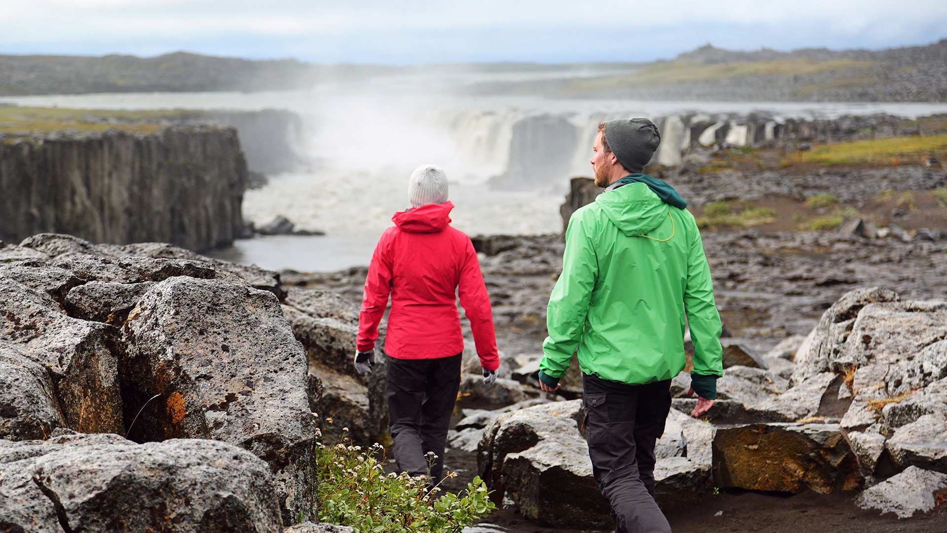 Touring Dettifoss, Iceland