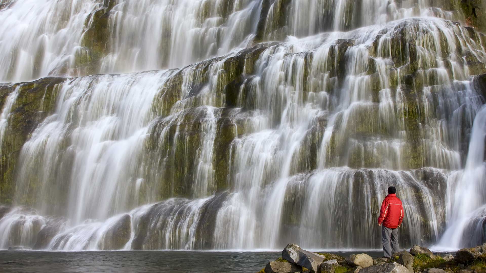 Dynjandi waterfall, Iceland