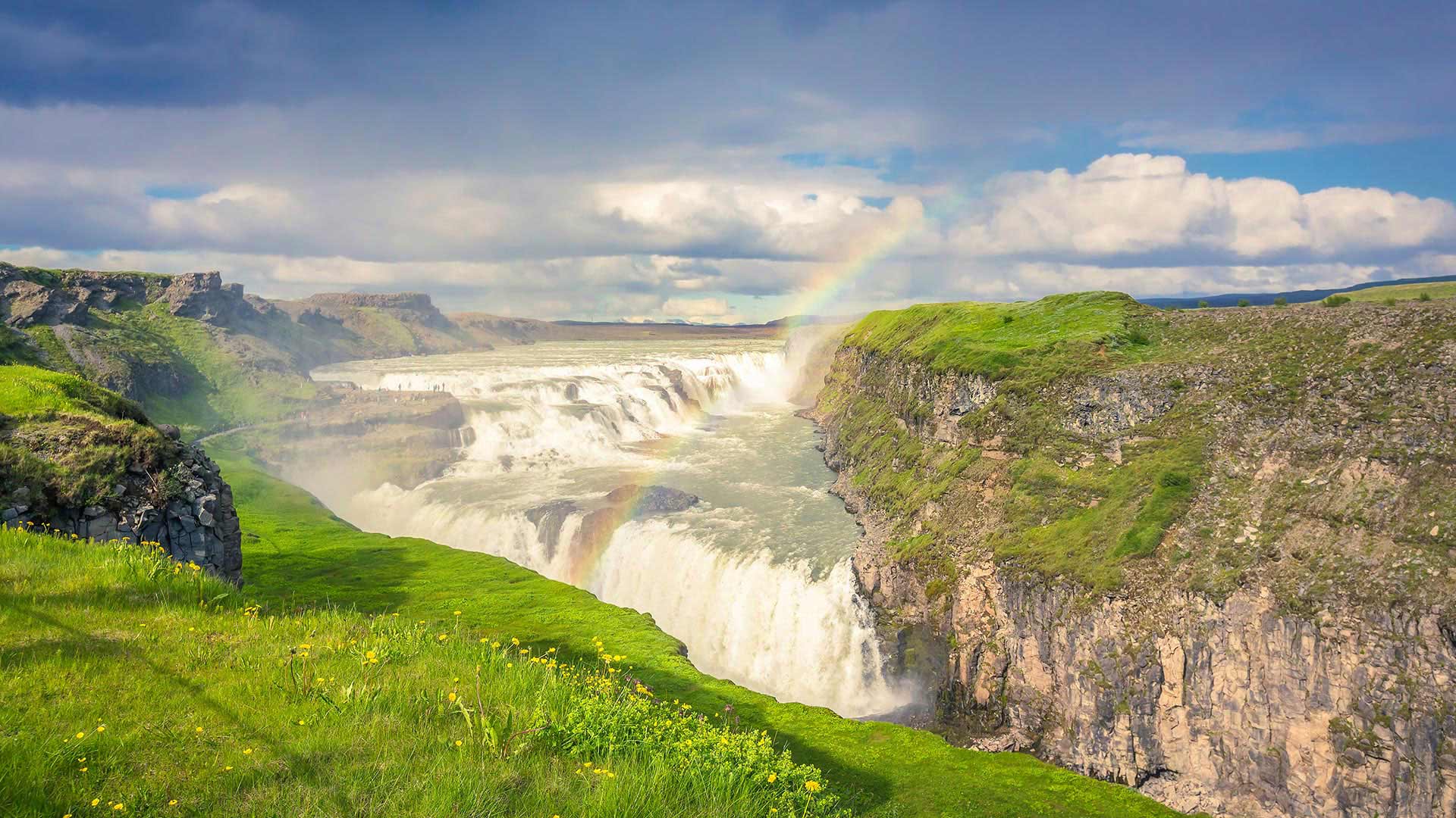 Gullfoss waterfall, Iceland