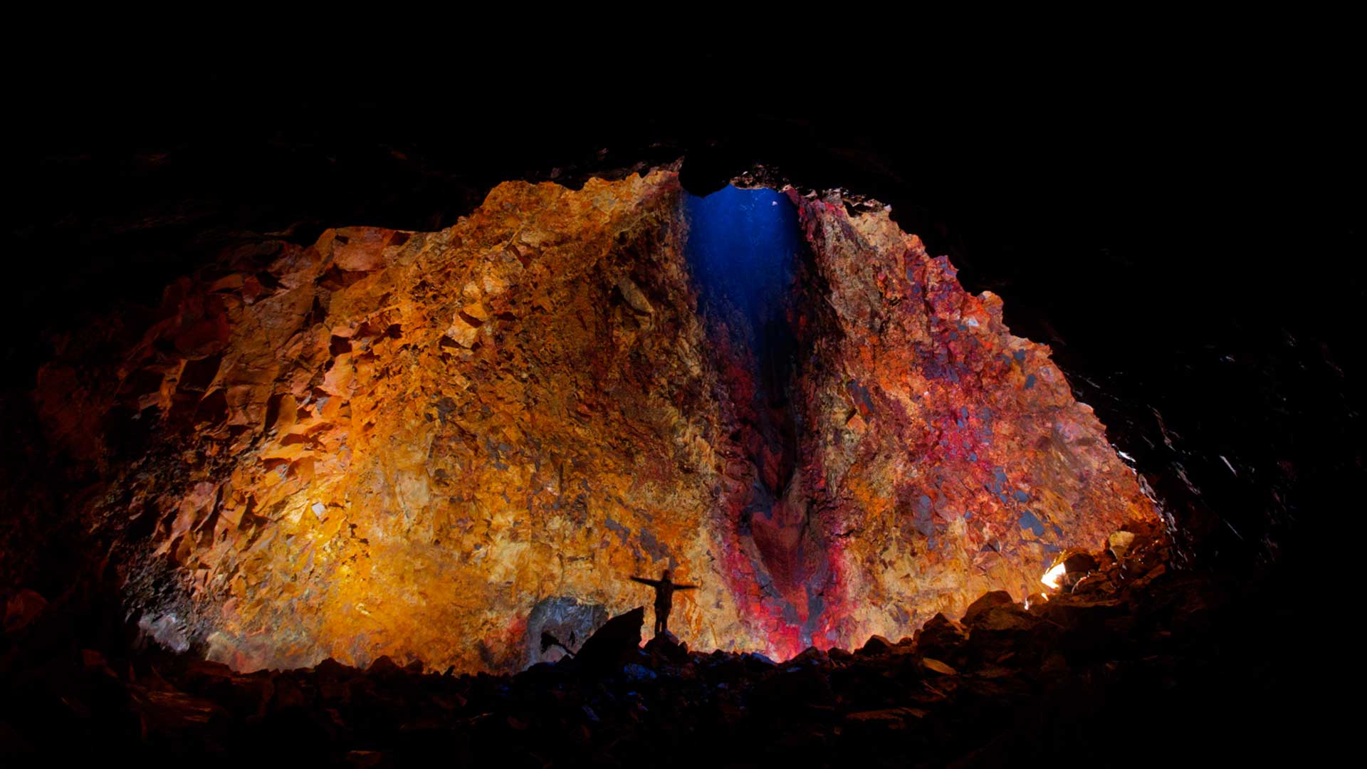 Inside the Volcano, Iceland