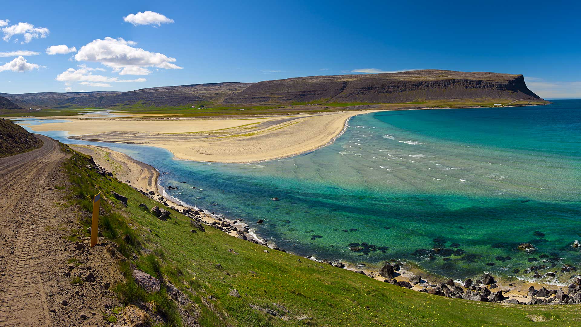 Raudisandur beach, Westfjords - Iceland travel