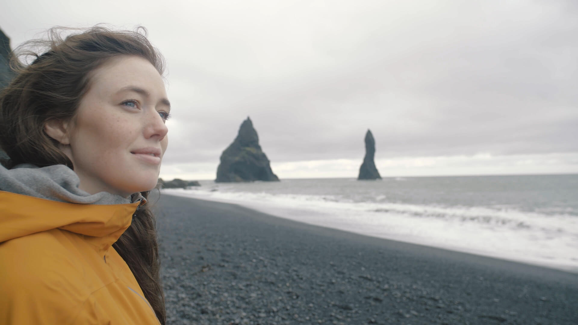 Reynisfjara near Vík in South Iceland