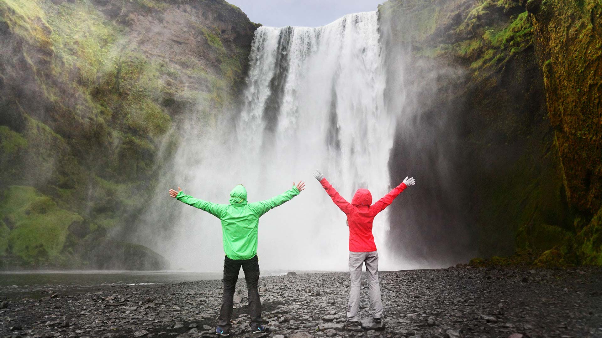 Skógafoss Waterfall in South Iceland