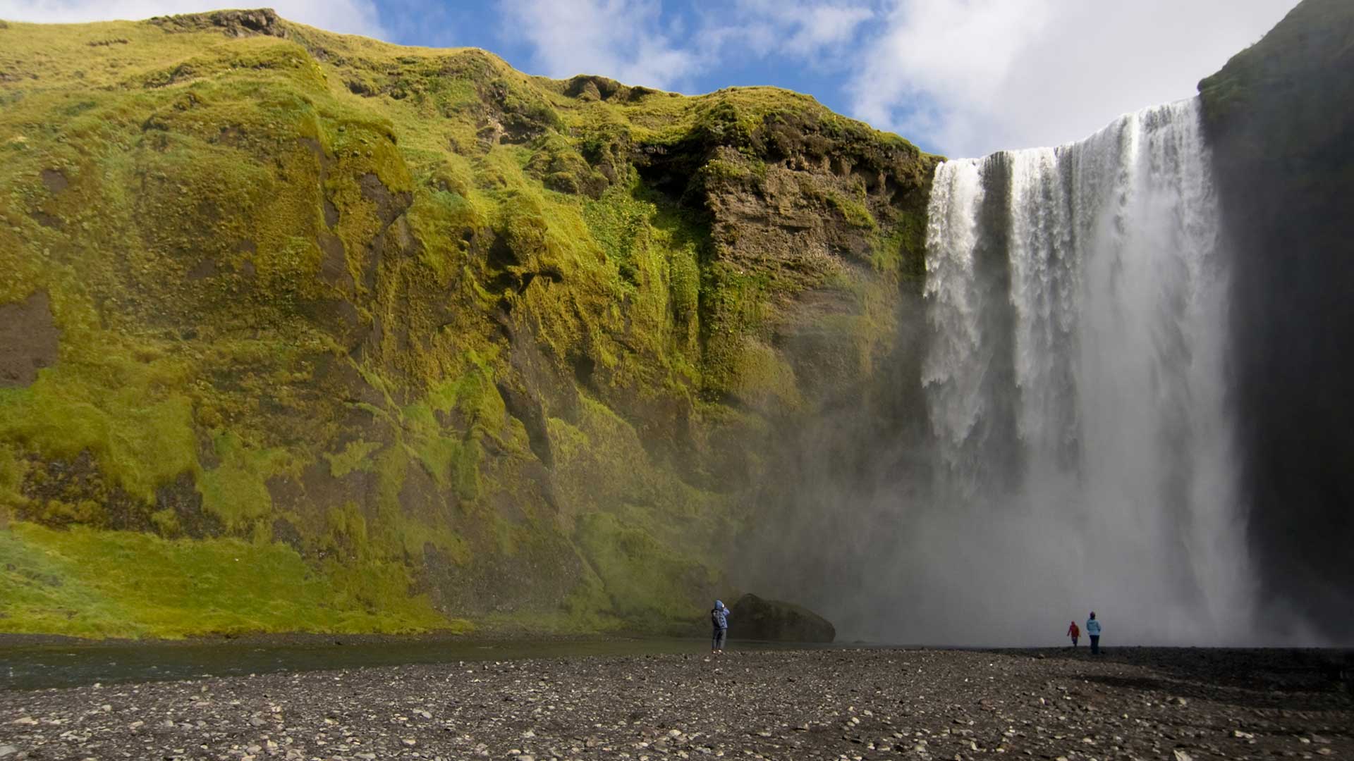 Skógafoss Waterfall in South Iceland