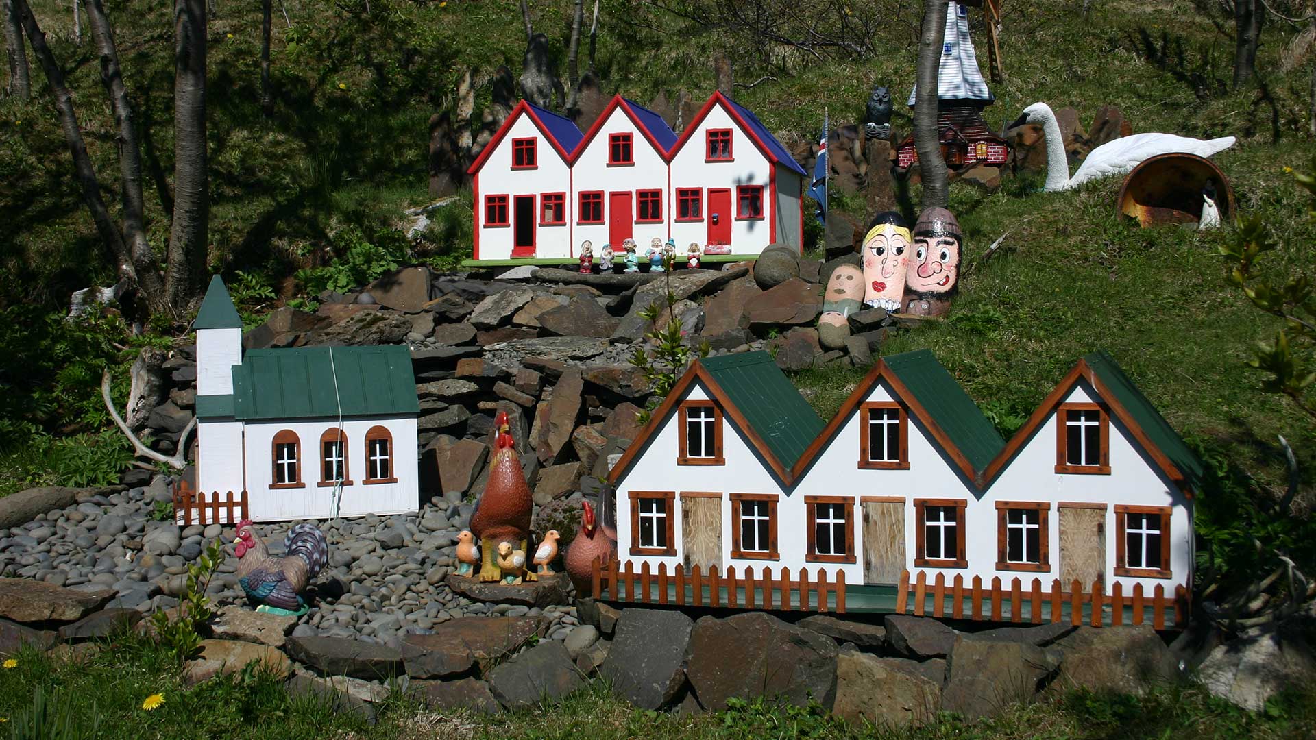 Petra's Stone Collection in Stöðvarfjörður