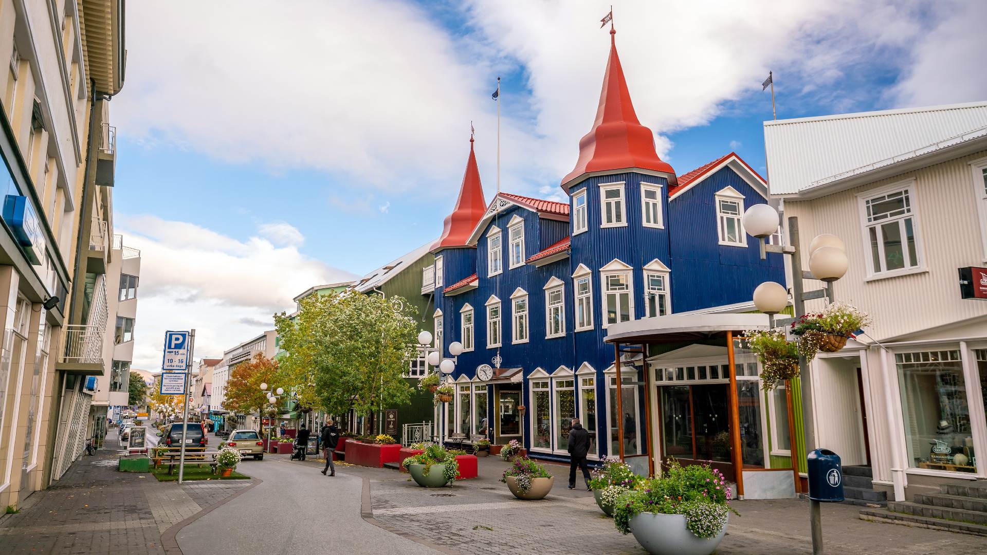 Akureyri Old Town, North Iceland