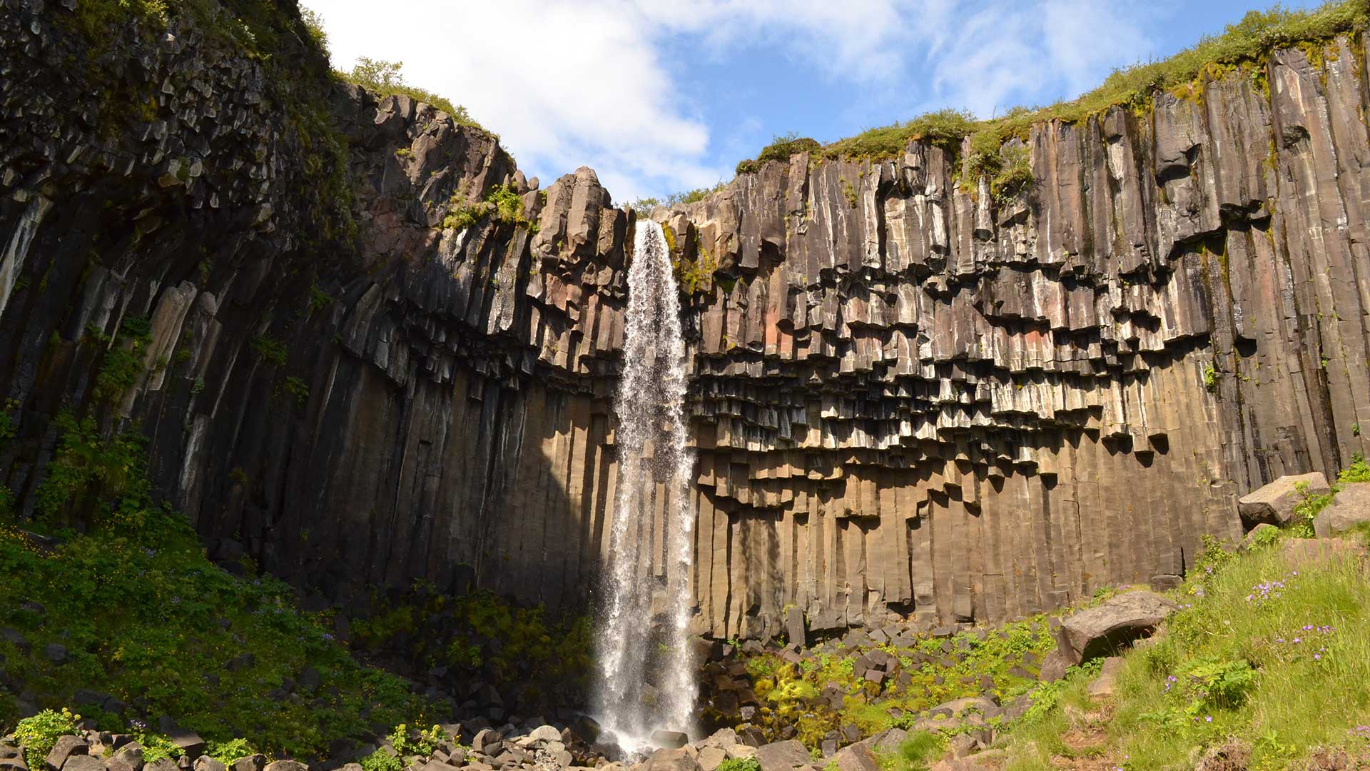 Svartifoss in Skaftafell