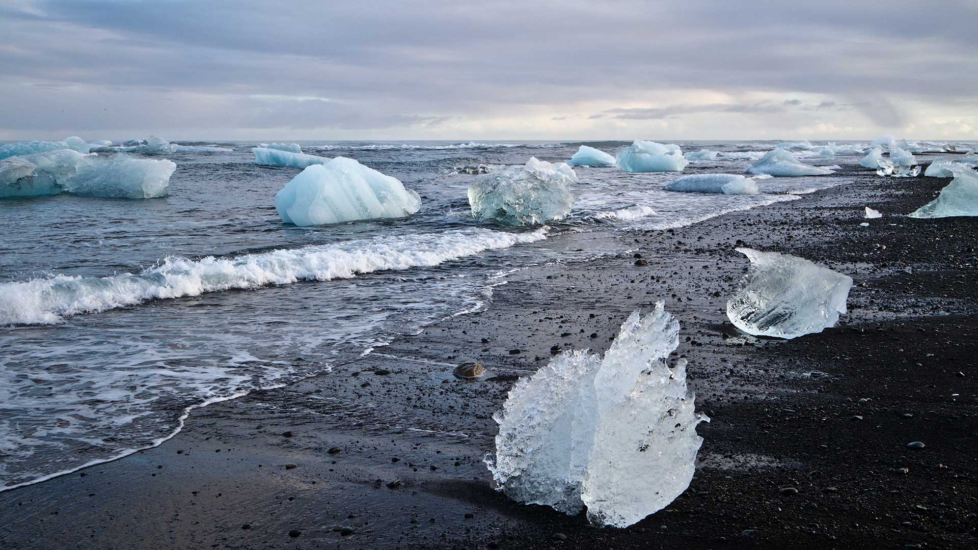 Diamond Beach in Iceland