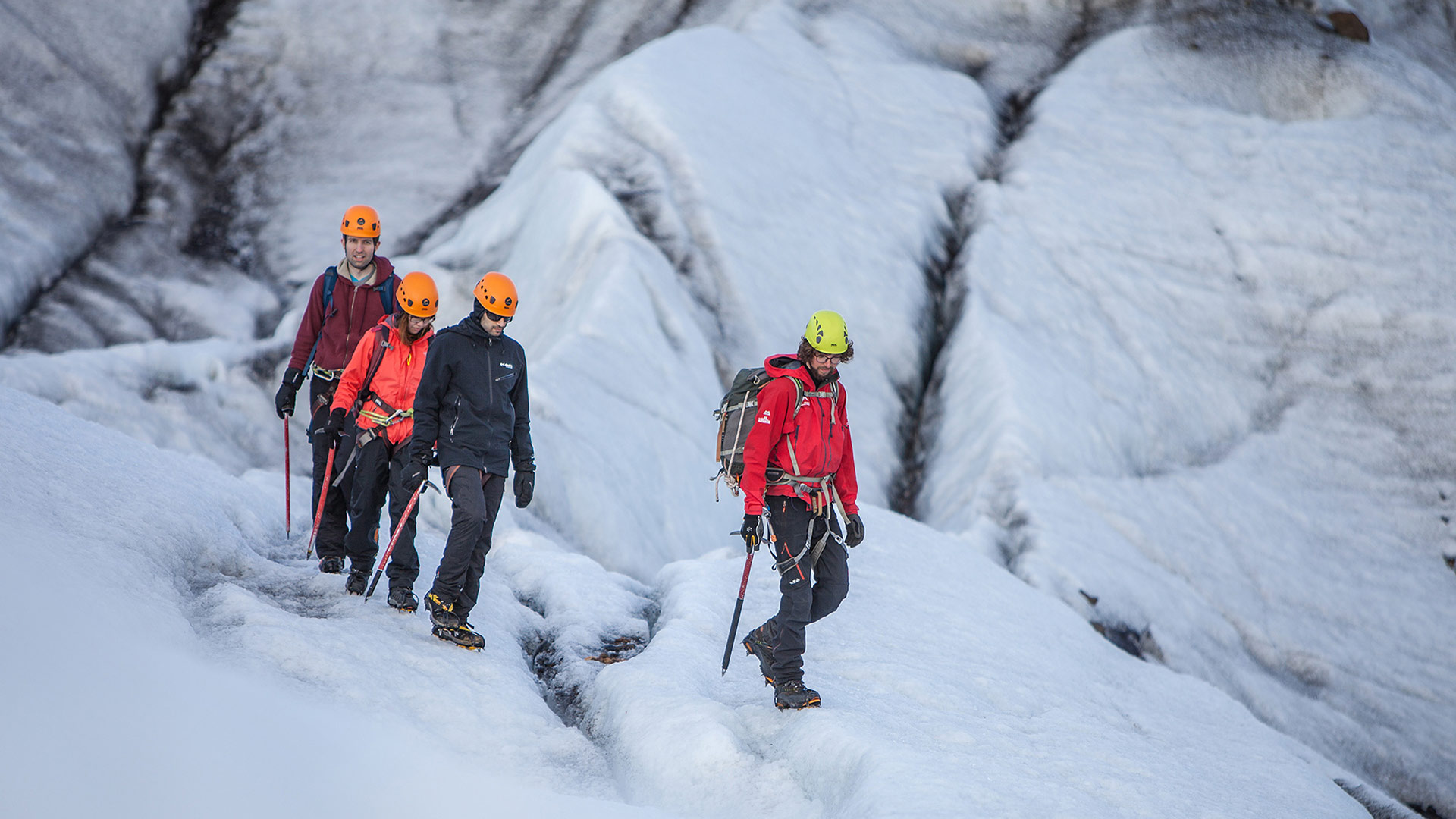 Glacier walk in Iceland Photo: Björgvin Hilmarsson