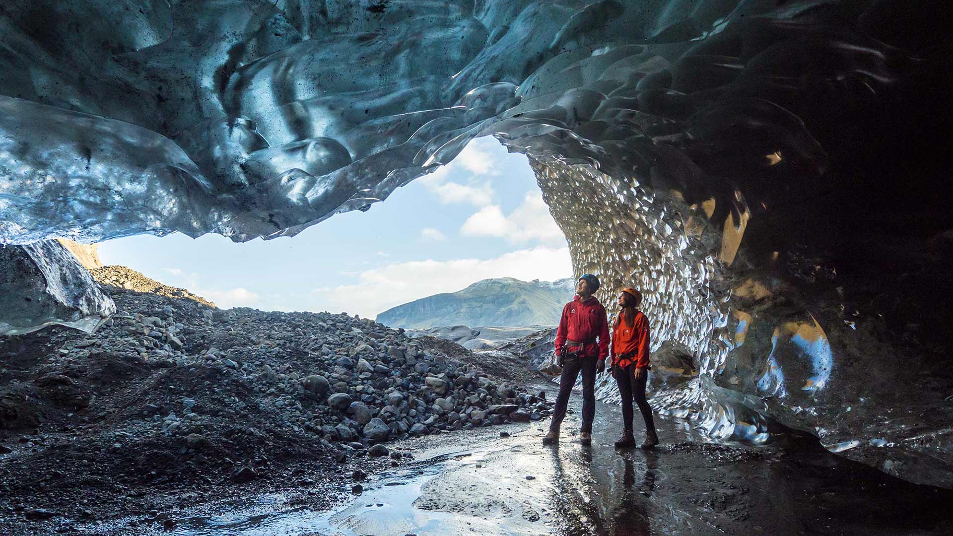 Ice cave in Iceland Photo: Michael Howard