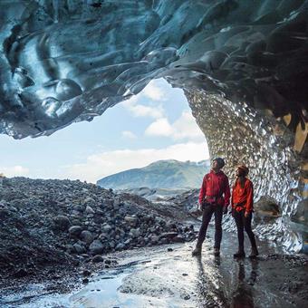 Ice cave in Iceland Photo: Michael Howard